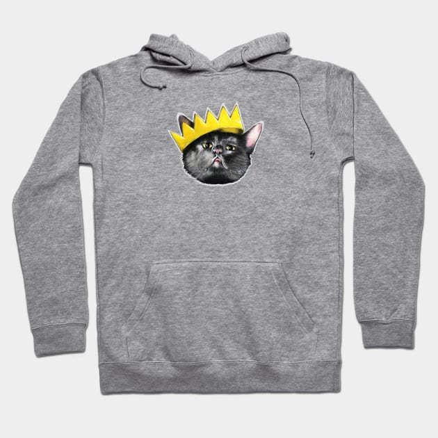 Black Cats Rule Hoodie by natearts